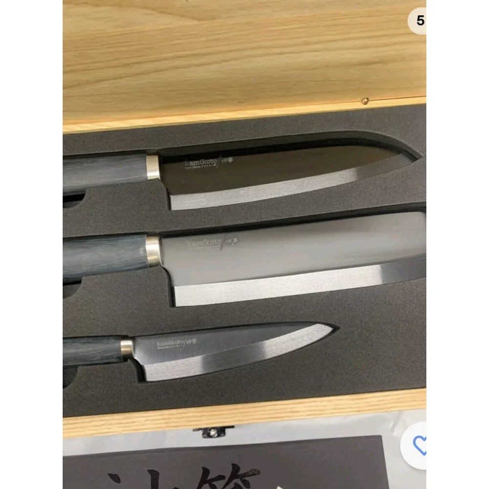 Kitchen knife set - Best Chef Knives - Ibaraki Steel- Japanese Kitchen Knives - Picture 10 of 13